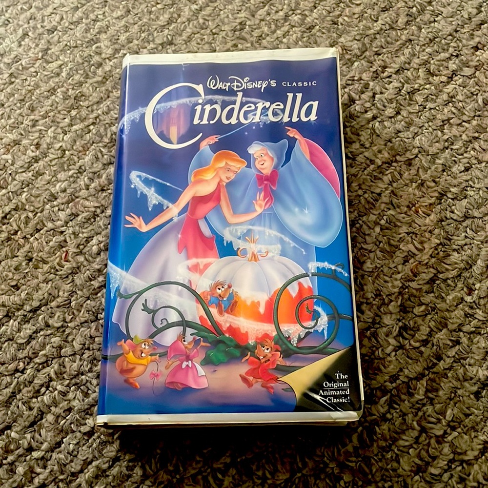 Black Diamond Edition Cinderella VHS